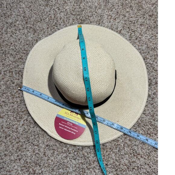 NWT - Grasslands Sun Hat, Packable, Large brim, Solar Escape, with strap, UPF 50 - Picture 4 of 7